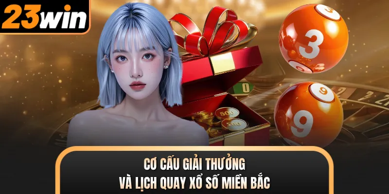 Cơ cấu giải thưởng và lịch quay xổ số miền Bắc