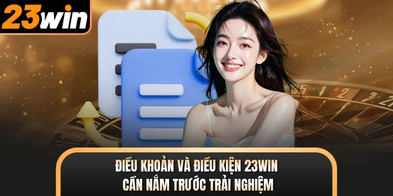 Điều khoản và điều kiện 23WIN cần nắm trước trải nghiệm