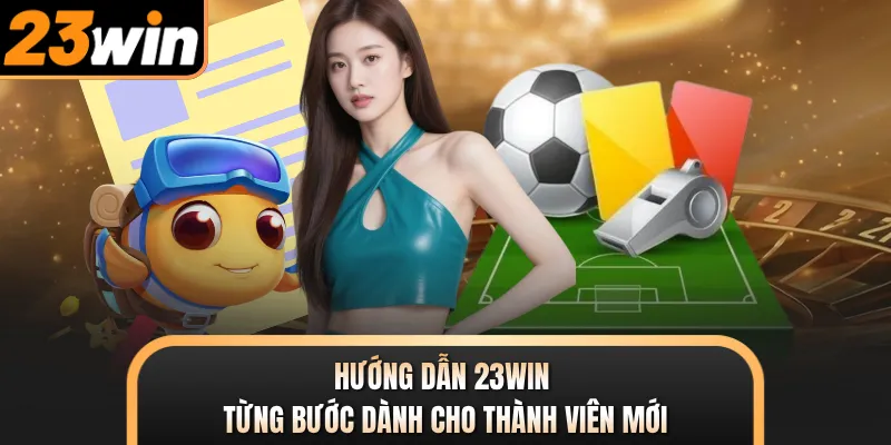 Hướng dẫn 23WIN từng bước dành cho thành viên mới