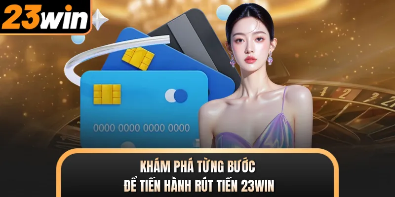 Khám phá từng bước để tiến hành rút tiền 23WIN