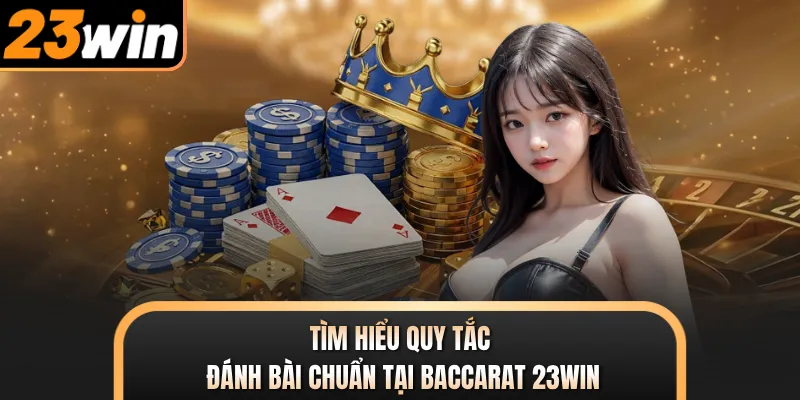 Tìm hiểu quy tắc đánh bài chuẩn tại Baccarat 23WIN